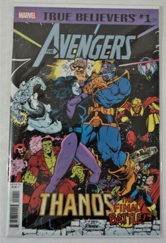 True Believers Avengers Thanos Final Battle